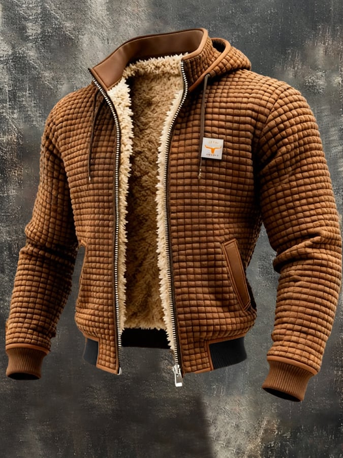 Sherpa-Lined Winter Zip-Up