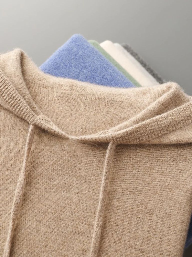 Nolen| Cashmere Hooded Sweater
