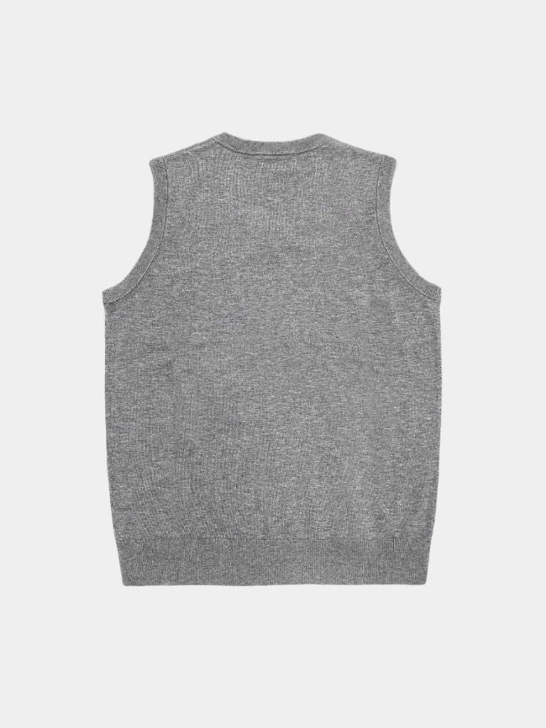 Ivo | Cashmere V Neck Knit Vest