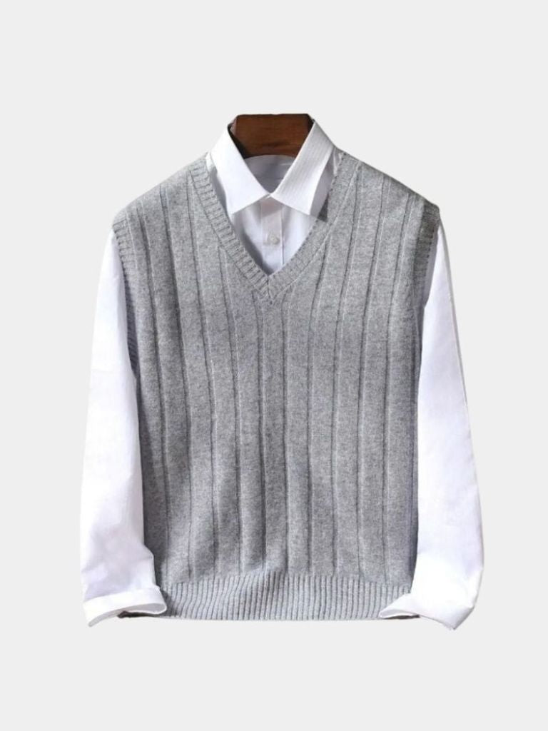 Merino| Wool Pullover Sweater Vest