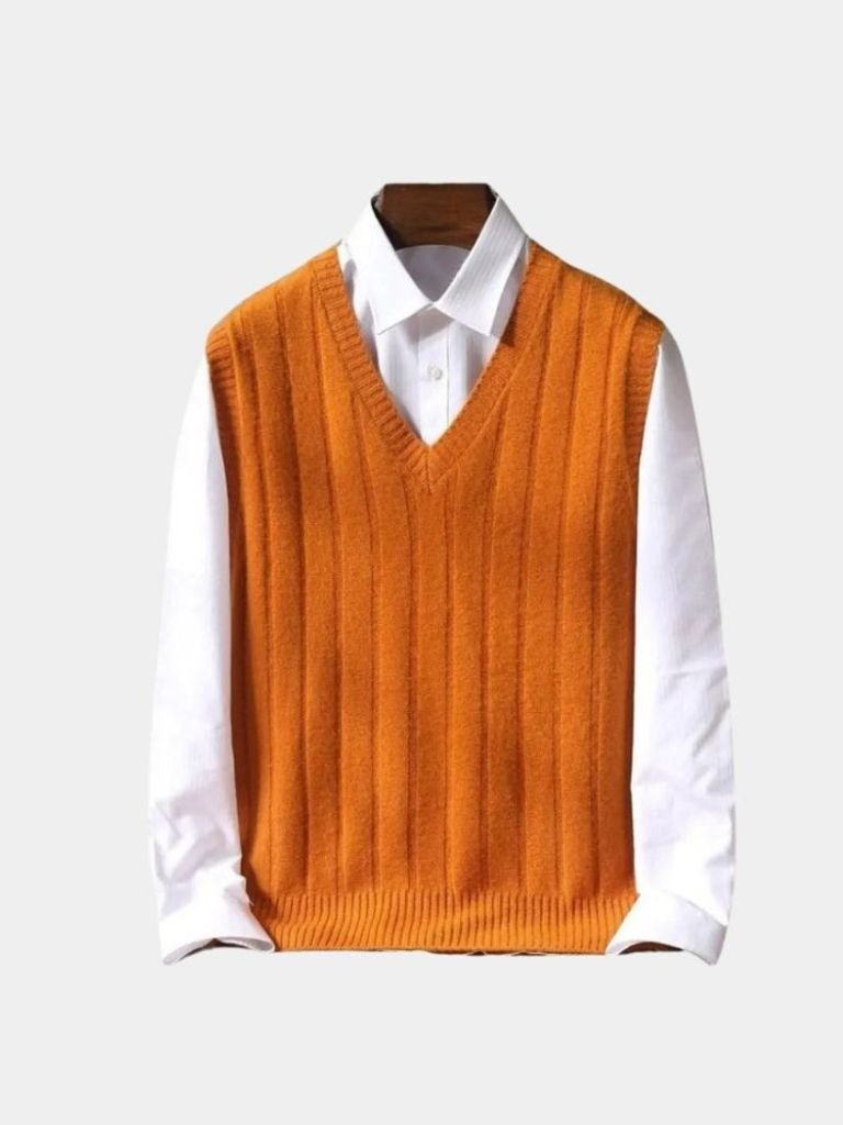 Merino| Wool Pullover Sweater Vest