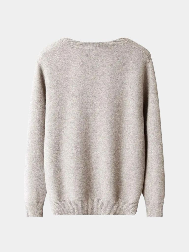 Finlo | Merino Wool V Neck Knitwear Cardigan Sweater