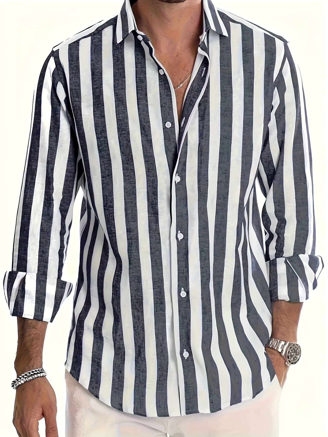 Julian | Classic Striped Shirt