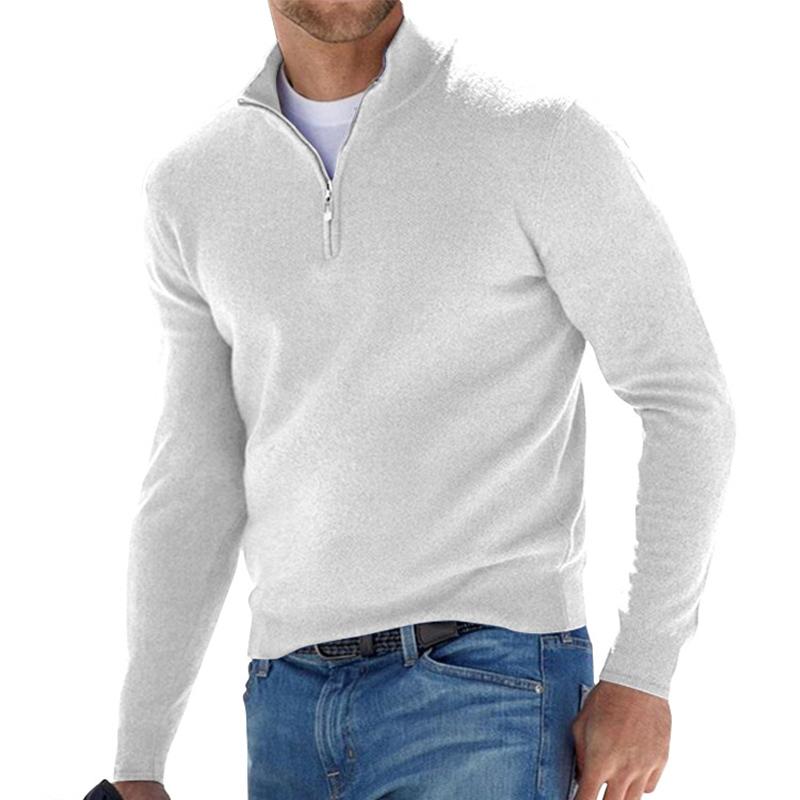 Wesley | Modern Half Zip Sweater