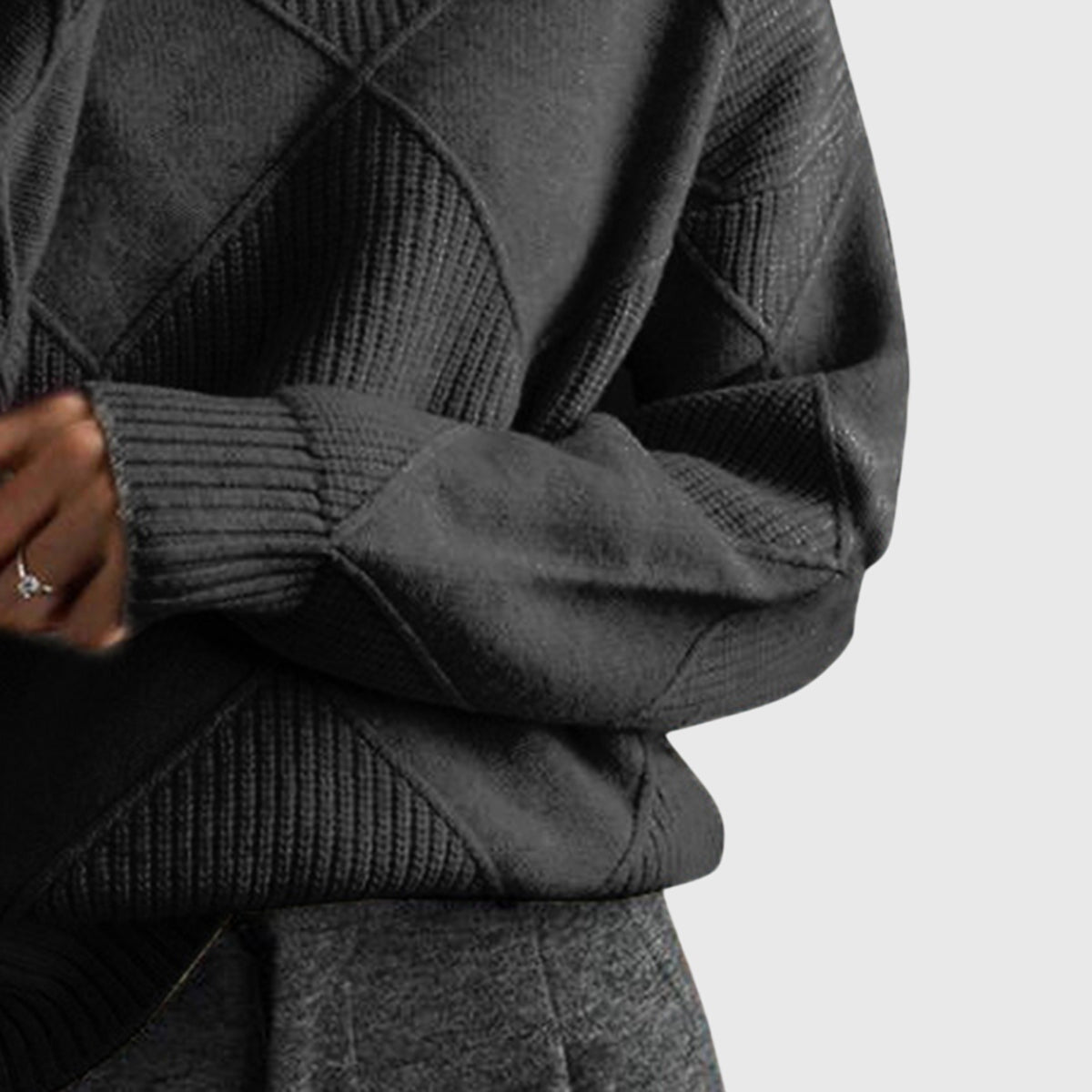 Angela| Elegant Knit Pullover