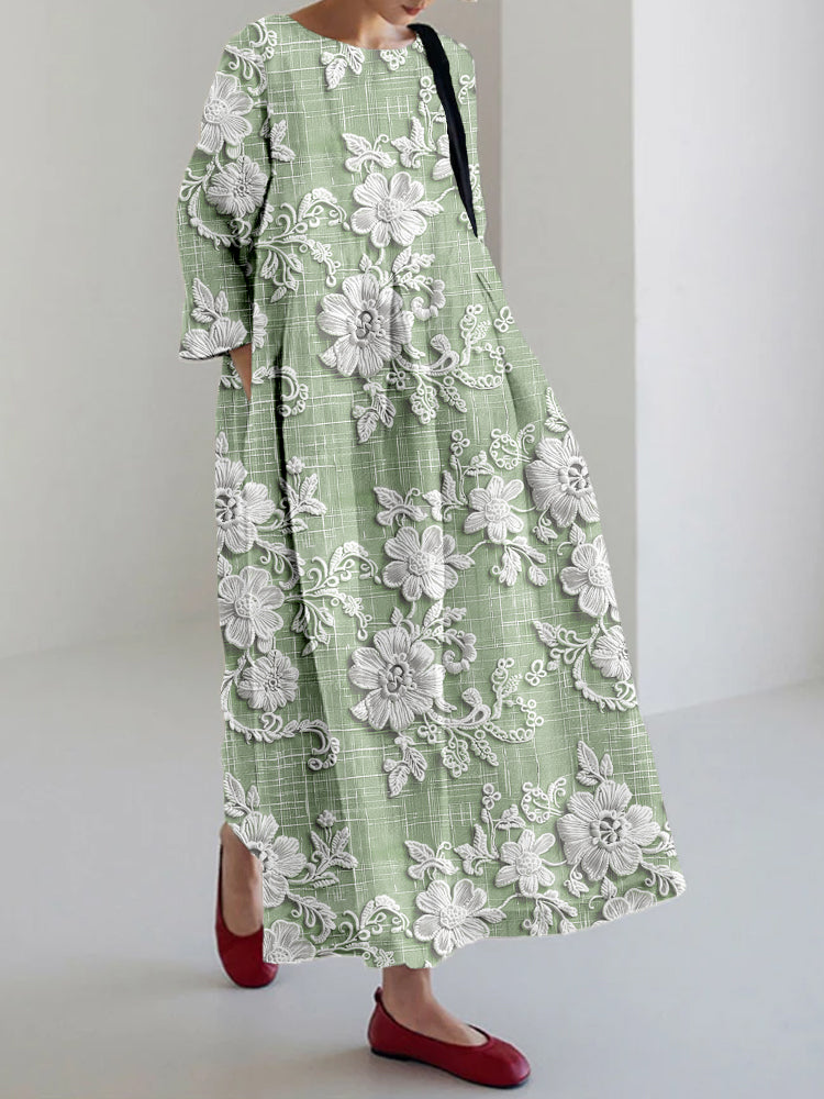 Nora | Graceful Printed Dress