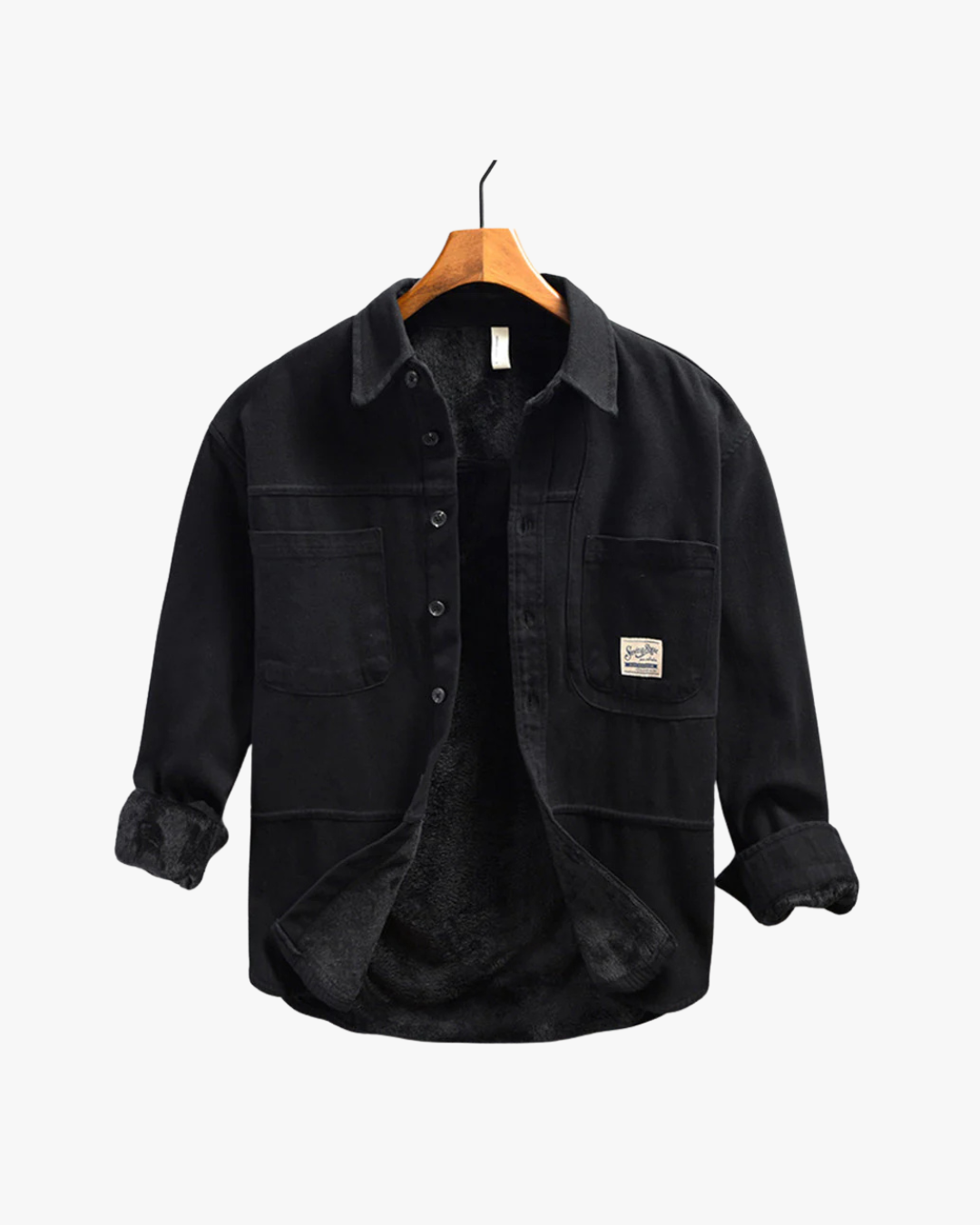Cargo Fleece Overshirt Jacket