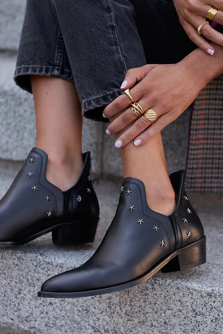 Athena | Embellished Ankle Boots