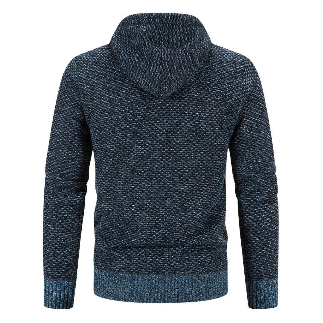 Luca | Fleece-Lined Knit Jacket