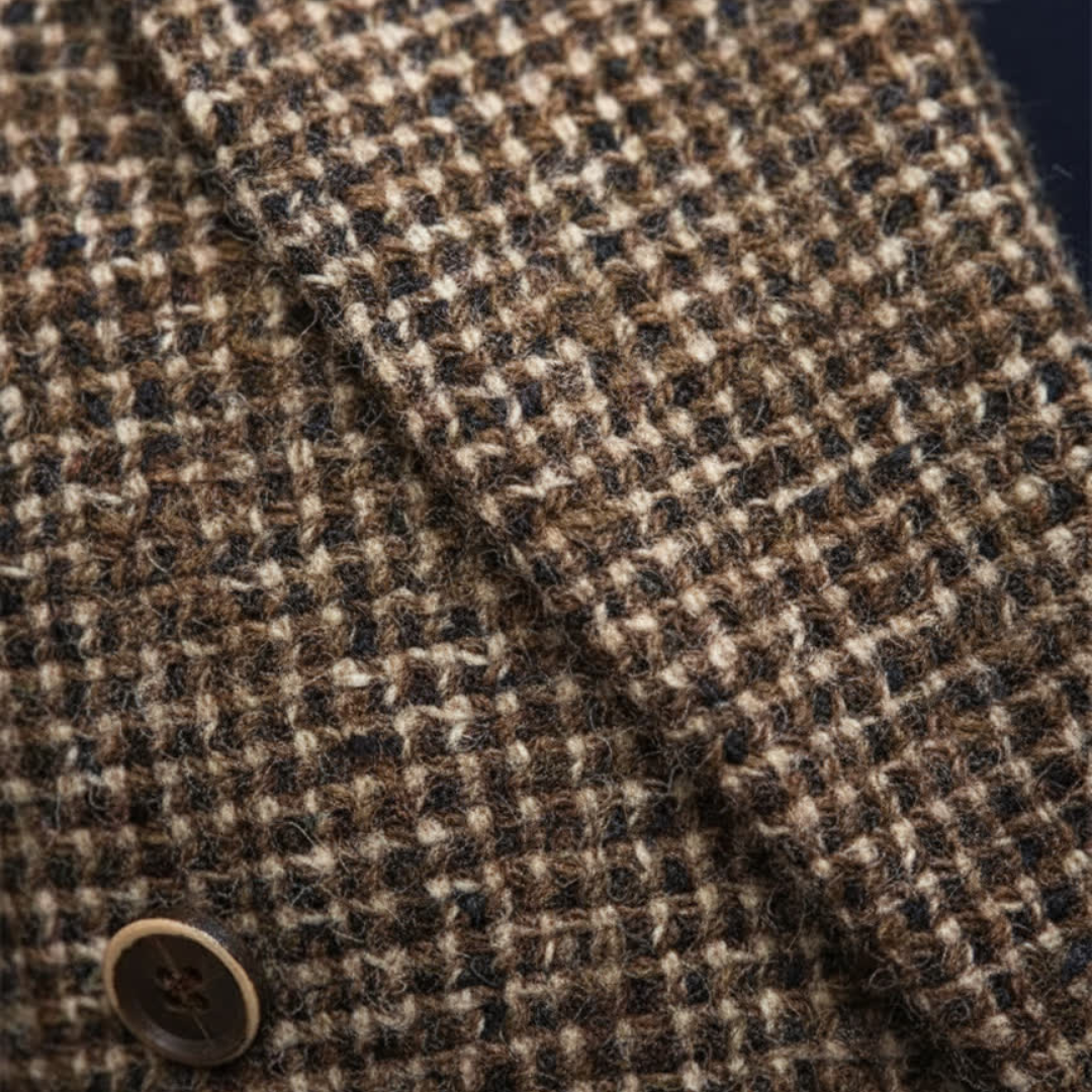 Lorenzo | Sculpted Tweed Blazer