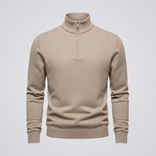 Wesley | Modern Half Zip Sweater
