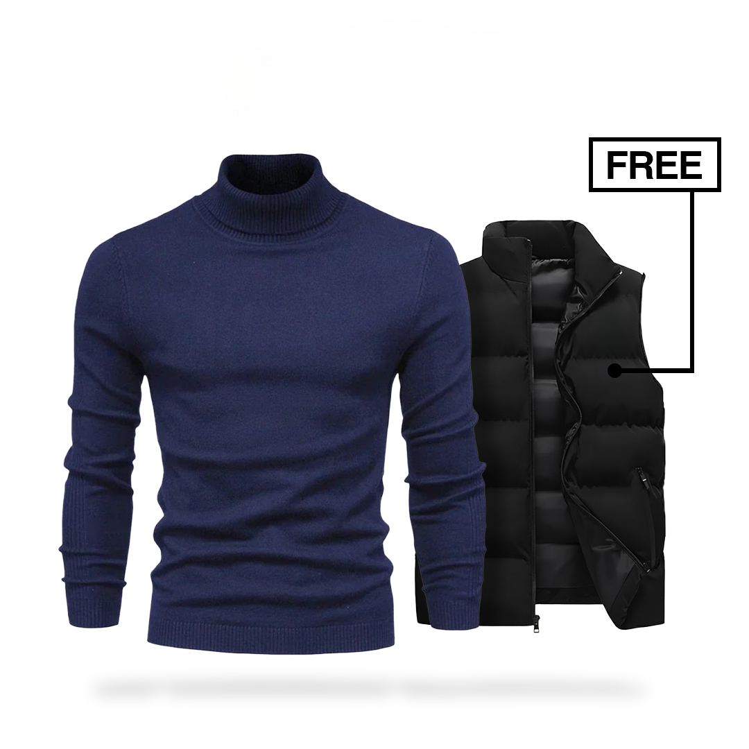 Leonardo | Premium Sweater + Free Vest