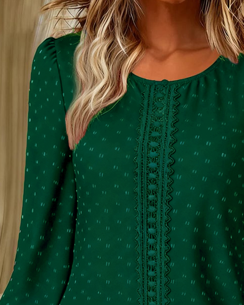 Aubrey | Elegant Lifted Sleeve Blouse