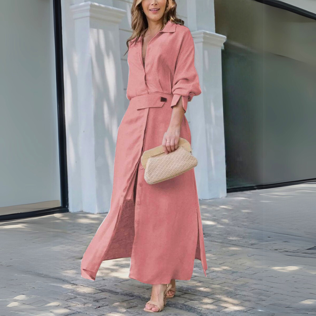 Amelia | Effortless Linen Maxi