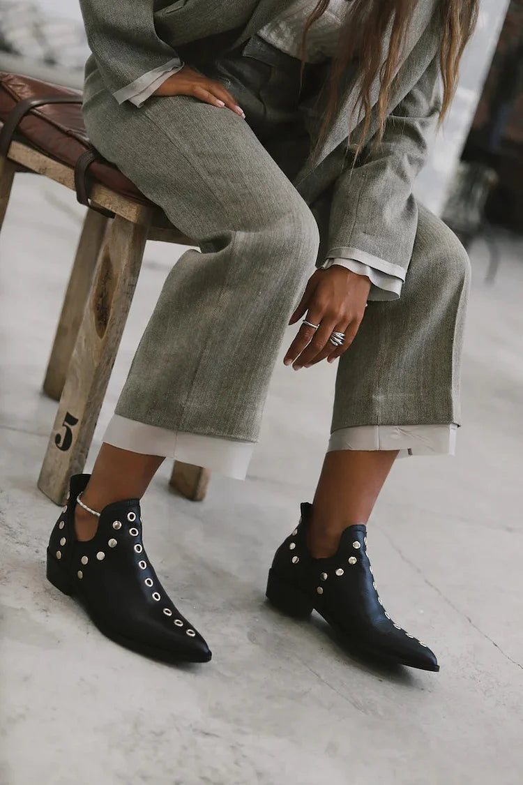 Quinn | Toe Ankle Boot