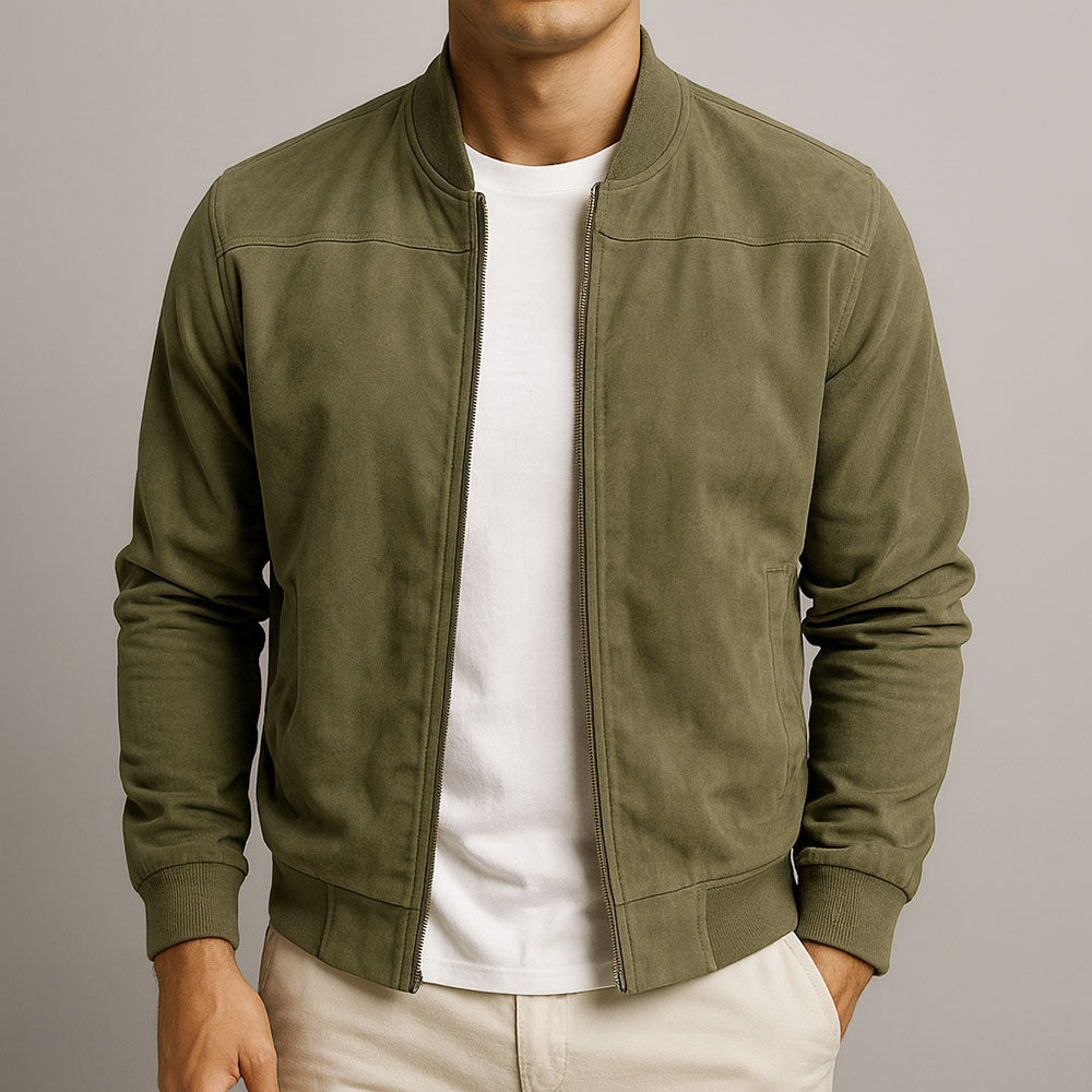 Ethan | Modern Minimalist Zip Jacket