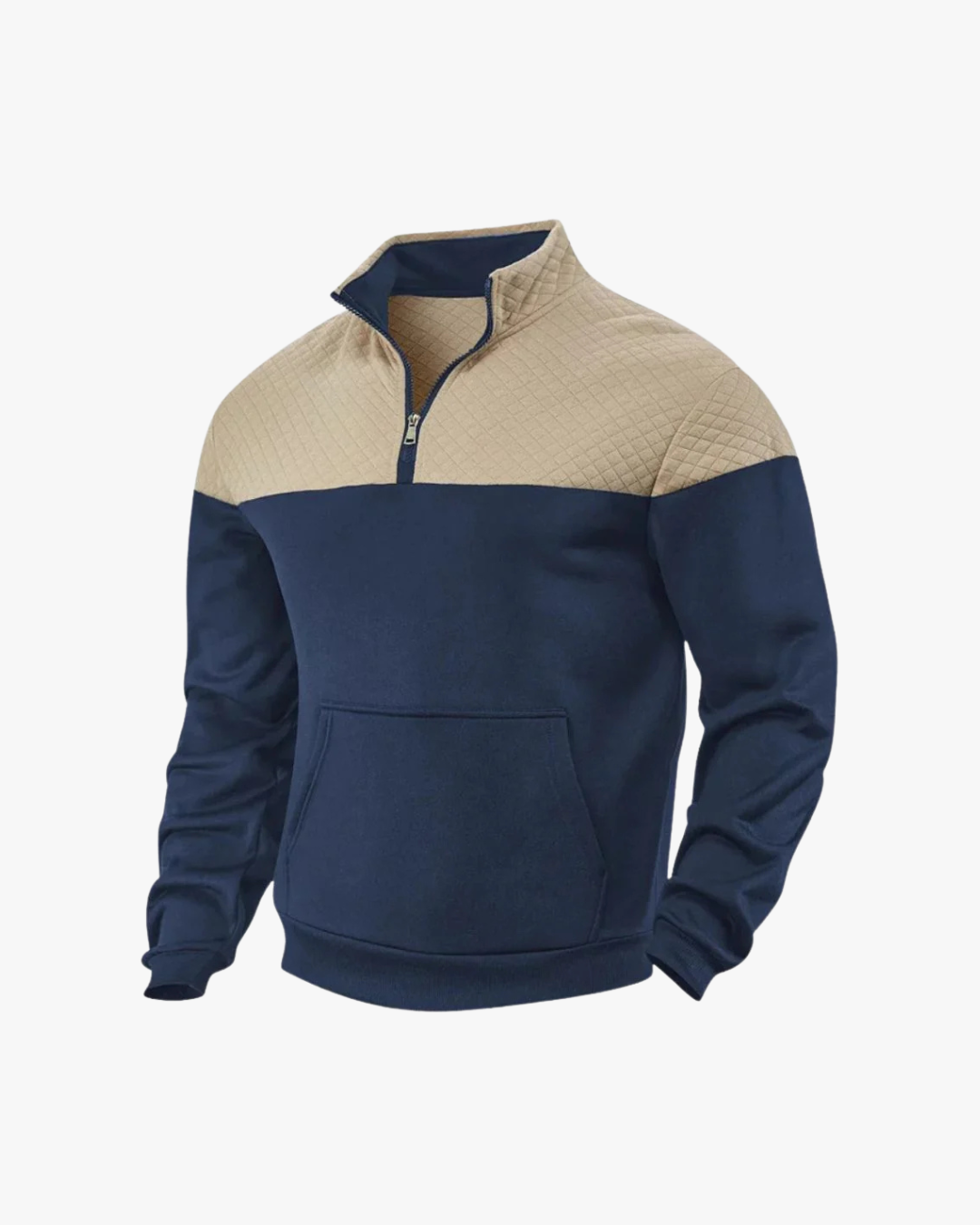 Modern Contrast Winter Sweater