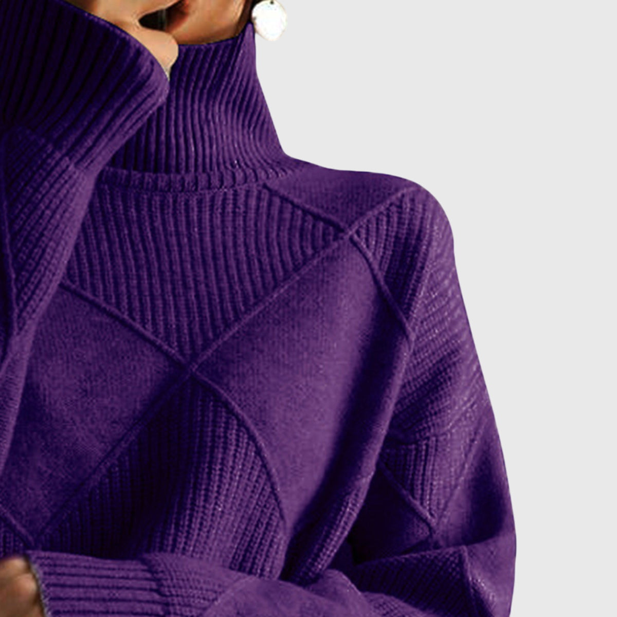 Angela| Elegant Knit Pullover