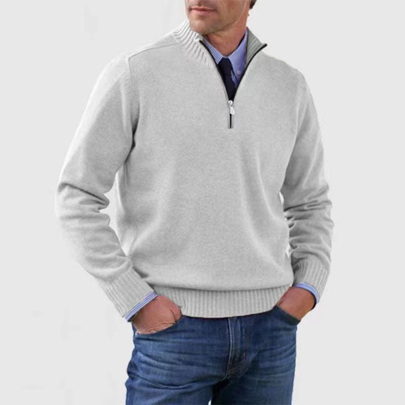 Liam | Refined Half-Zip Sweater Warmth