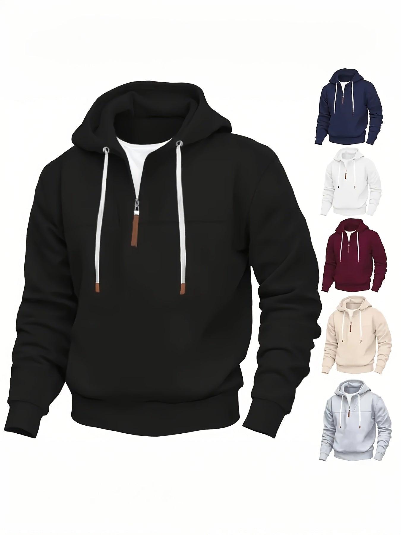 Kolton | Modern Half-Zip Hoodie