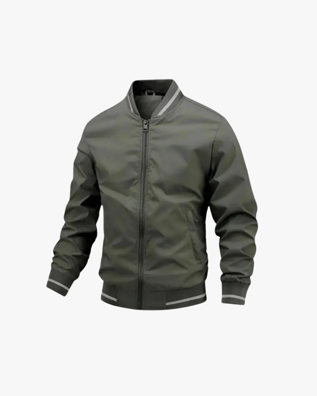 Refined Casual Bomber Jacket
