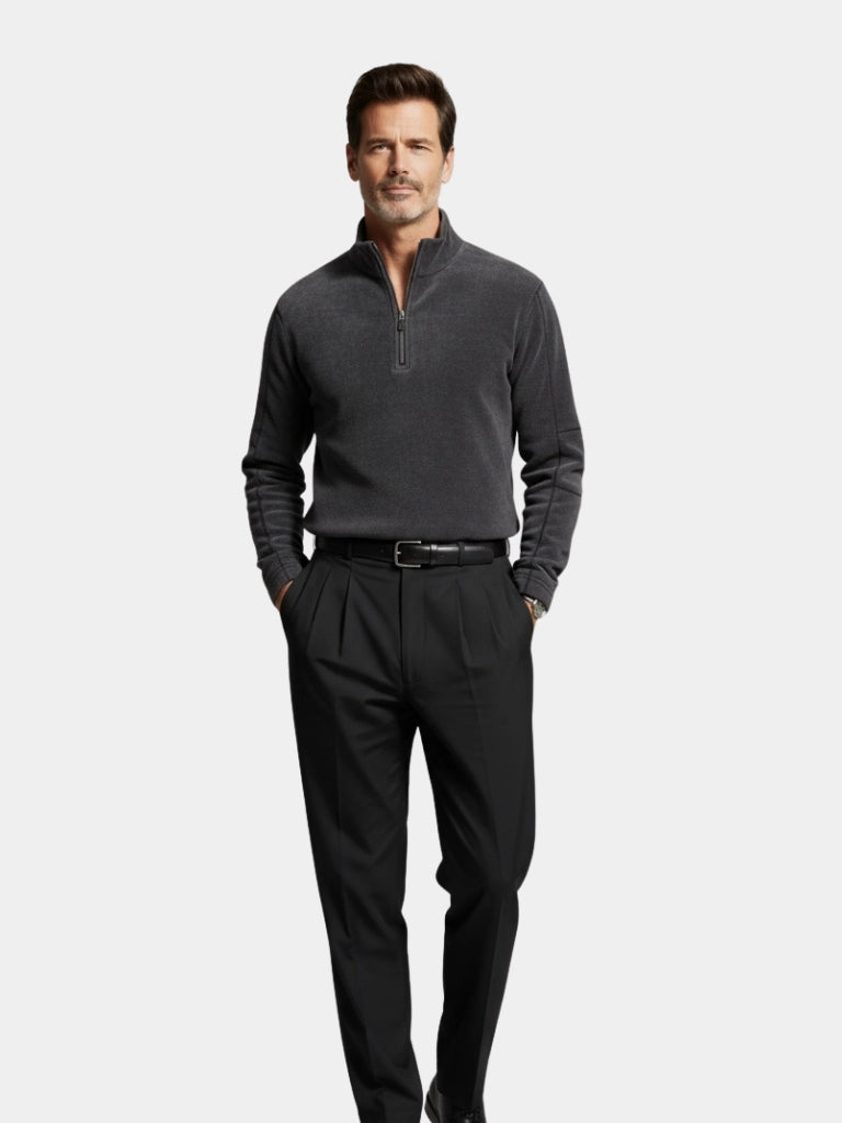 Navin | Alpine Quarter-Zip Sweater