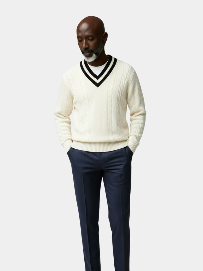 Elwood | Minimalist V-Neck Sweater