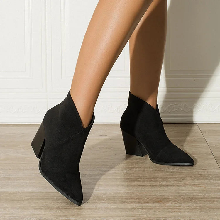 Madison | Effect Pointed Ankle Boot