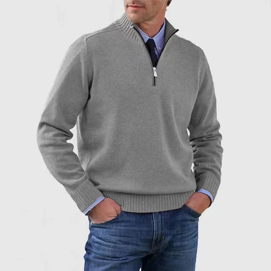 Liam | Refined Half-Zip Sweater Warmth