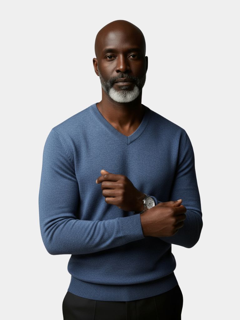 Cai | Cashmere V Neck Knitwear Sweater