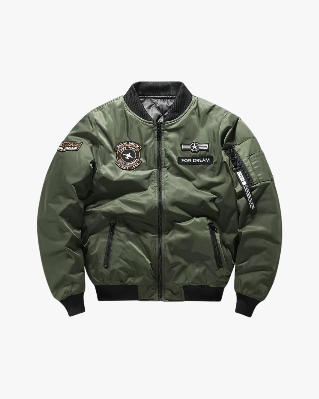 Modern Aviator Padded Jacket