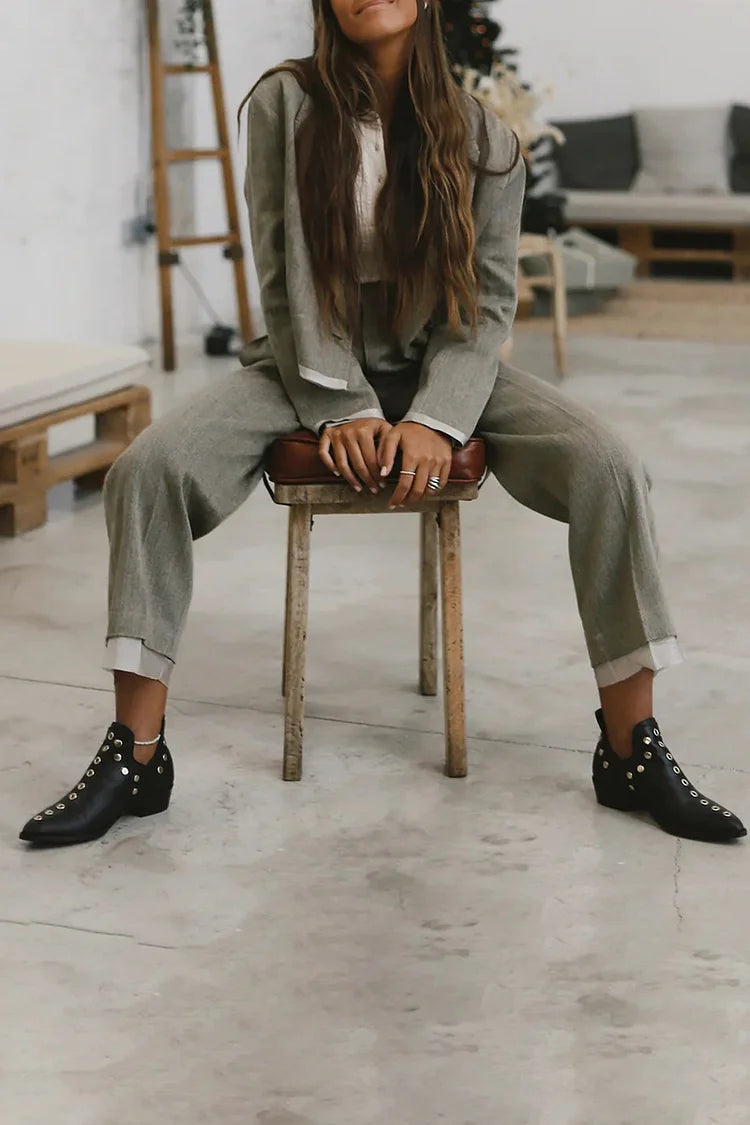 Quinn | Toe Ankle Boot
