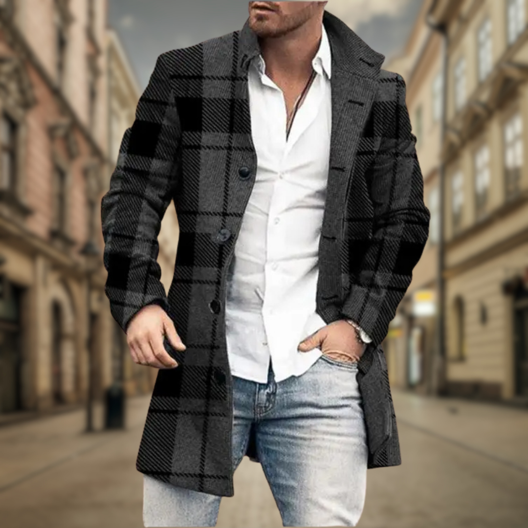 Madson | Tailored Check Coat of Confidence
