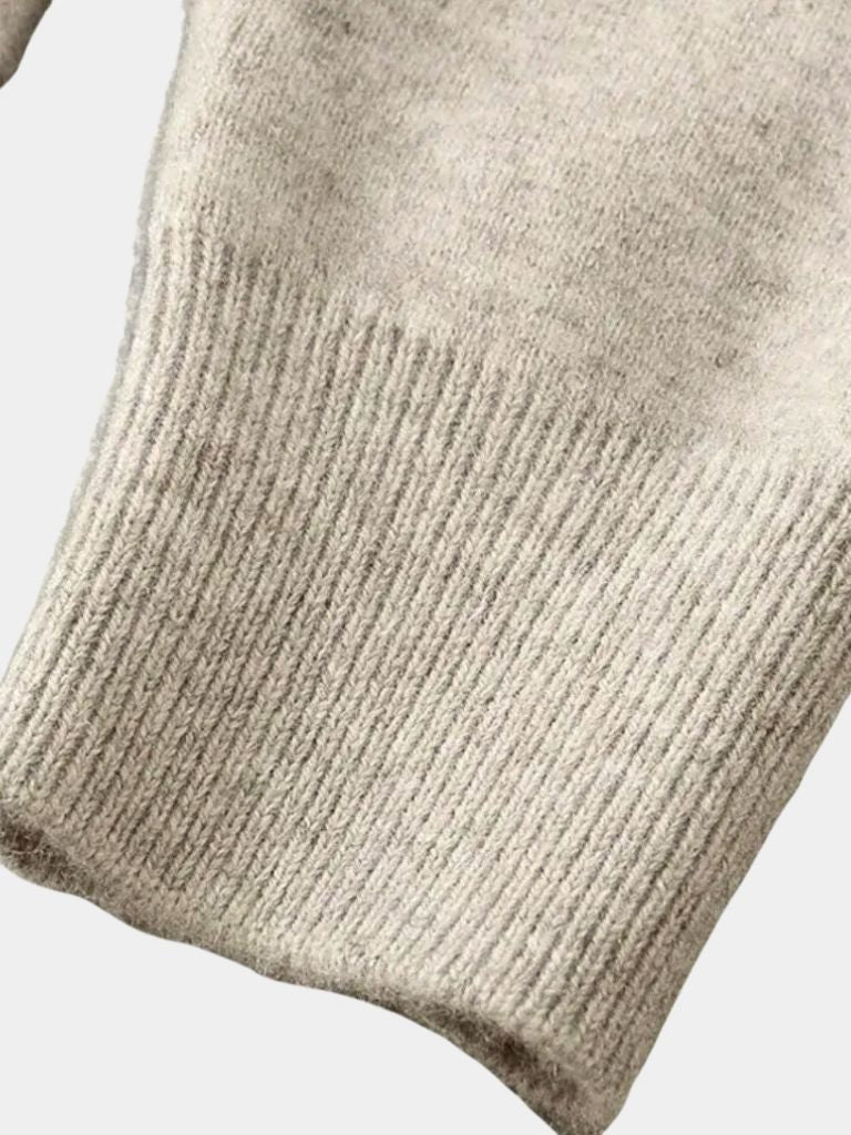 Finlo | Merino Wool V Neck Knitwear Cardigan Sweater