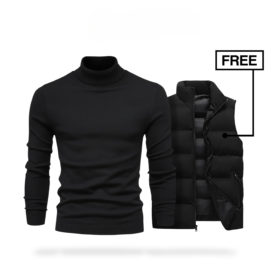 Leonardo | Premium Sweater + Free Vest