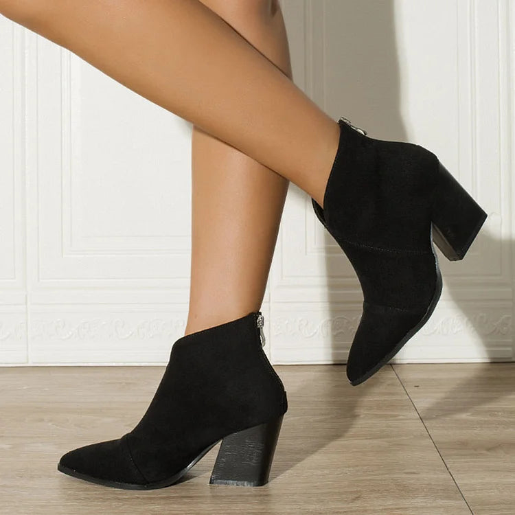 Madison | Effect Pointed Ankle Boot