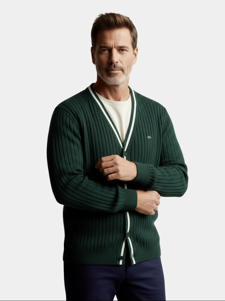 Jorah | Cotton Button-Up Cardigan Sweater