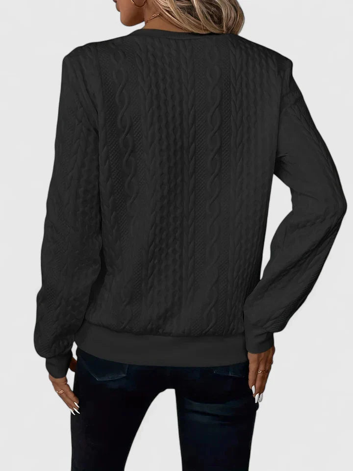 Ara | Modern Zipper Sweater