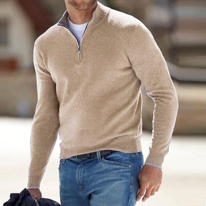 Wesley | Modern Half Zip Sweater