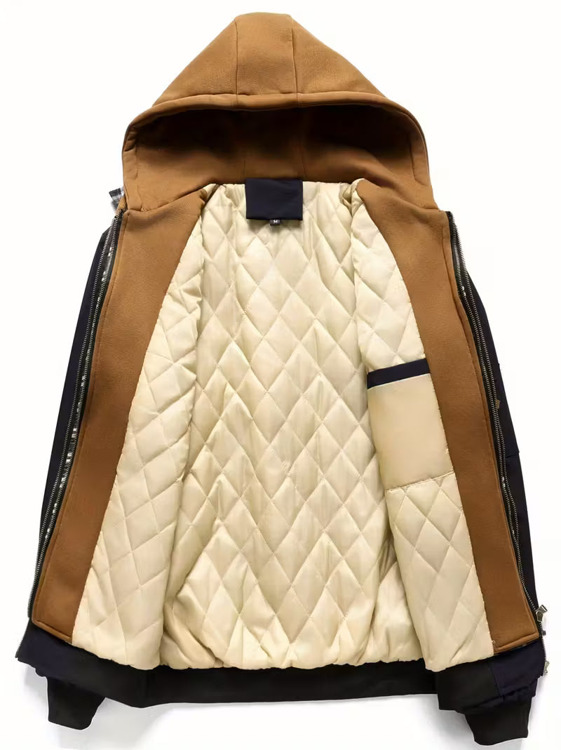 Sylvain | Hooded Air Force Jacket