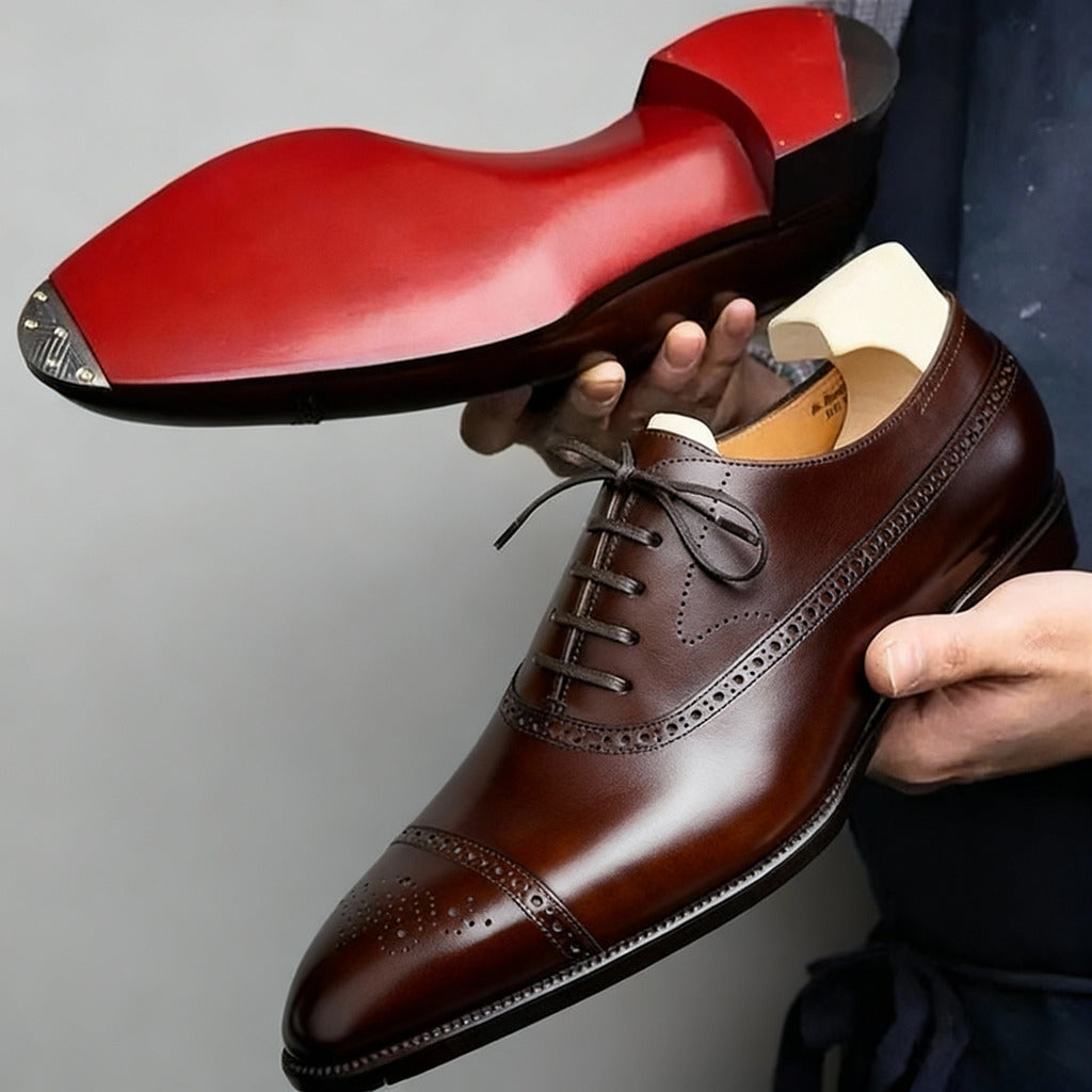 Classic Brogue Oxford Shoes