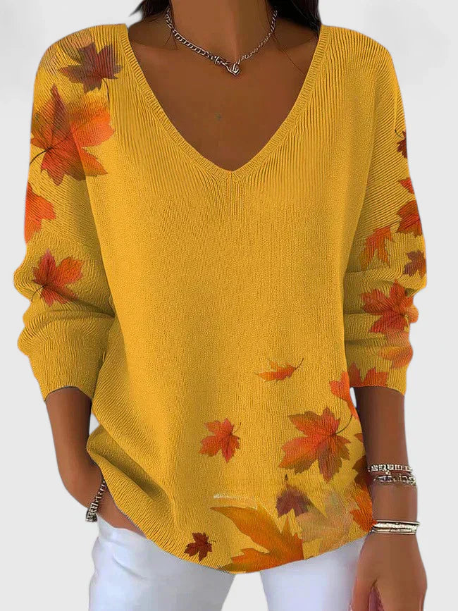 Sera | Sophisticated V-Neck Sweater