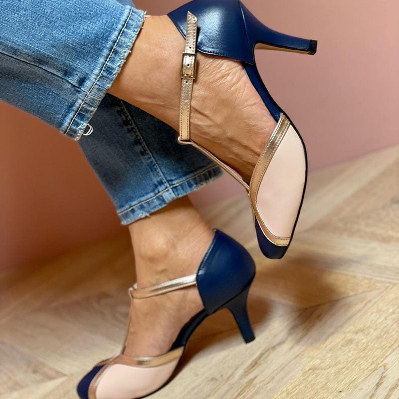 Faye | Classic T-Strap Pumps