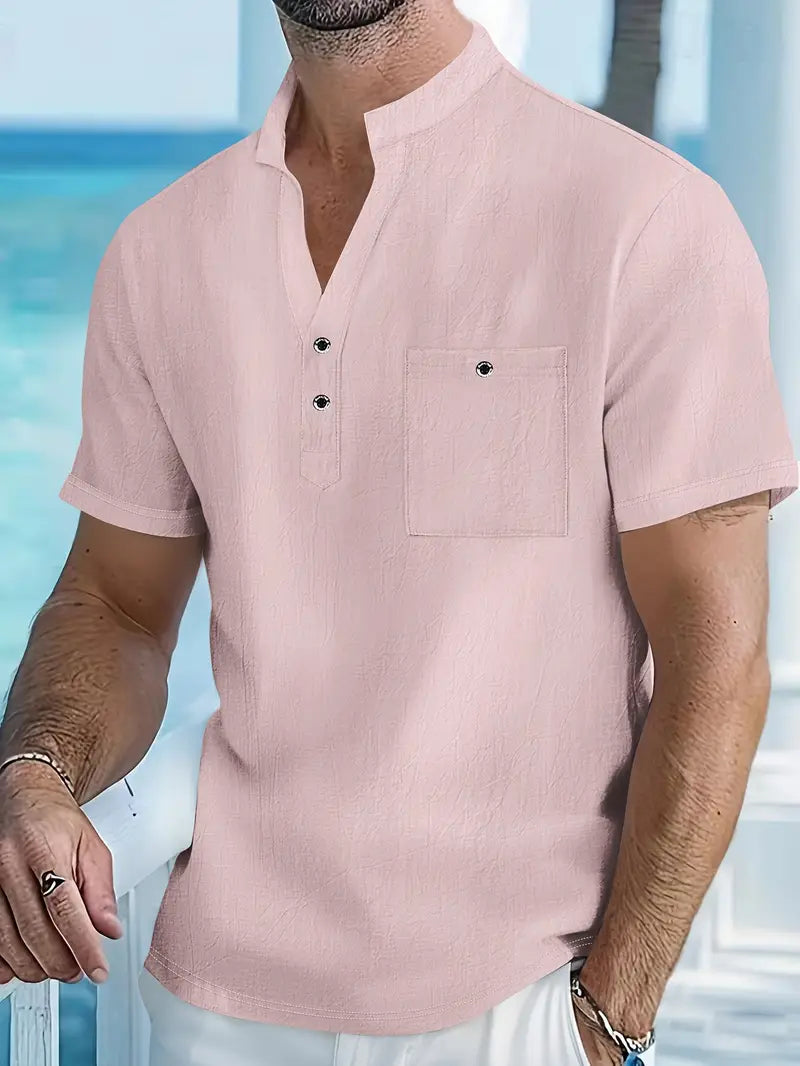 Ethan | Elegant Short Sleeve Shirt