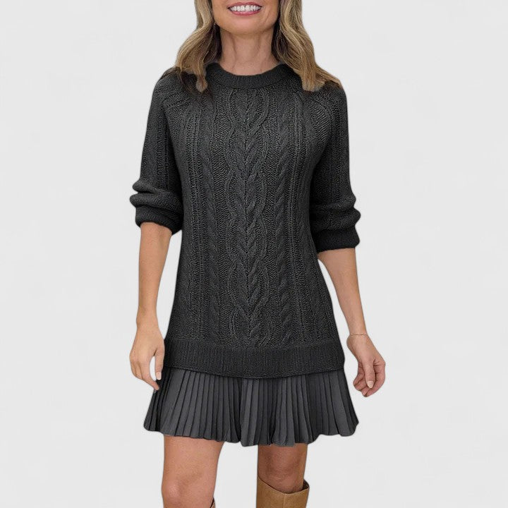 Ashlyndora | Effortless Elegance Sweater Dress