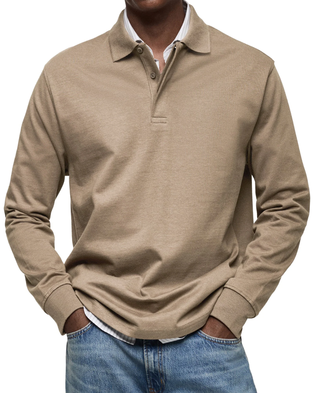 Casual Polo Sweater