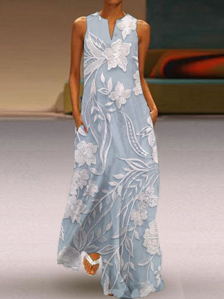Thalia | Luxe Printed Dress