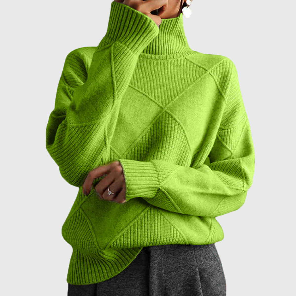 Angela| Elegant Knit Pullover