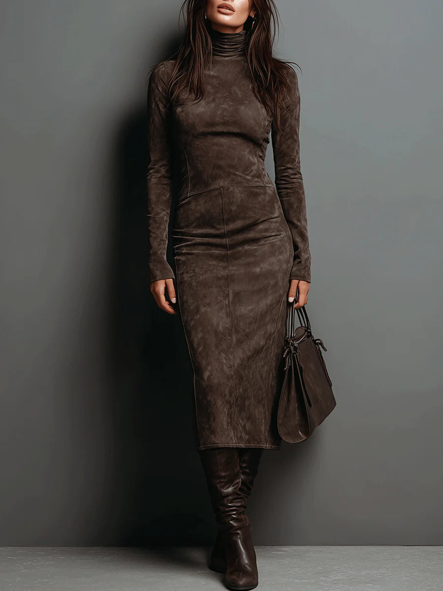 Clara | Long Sleeve Midi Dress