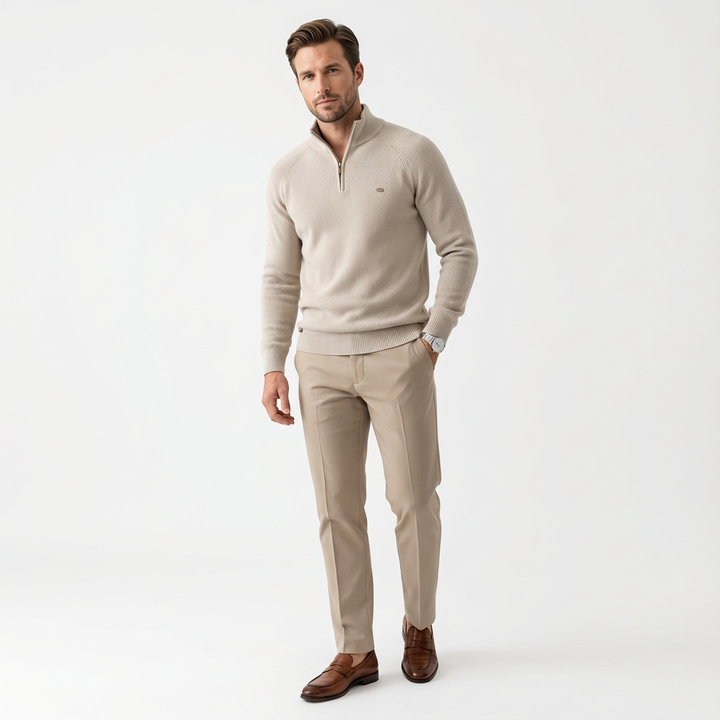 Refined Comfort Knit Sweater